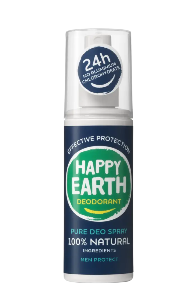 Happy Earth Pure deodrant spray men protect (100 ml)