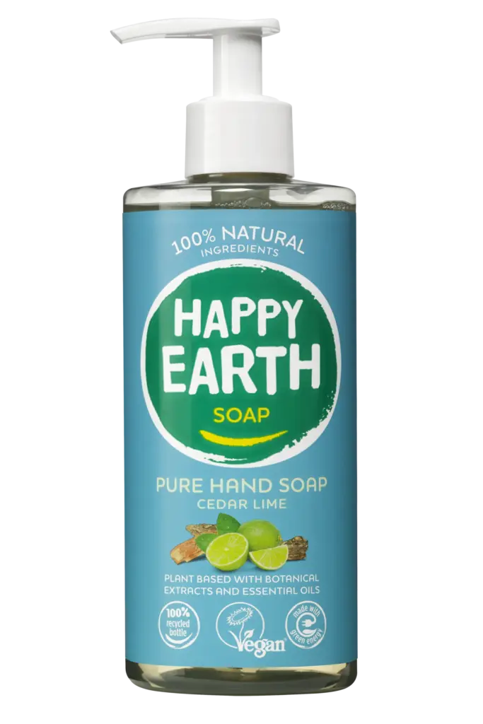 Happy Earth Pure Hand Soap Cedar Lime (300 ml)