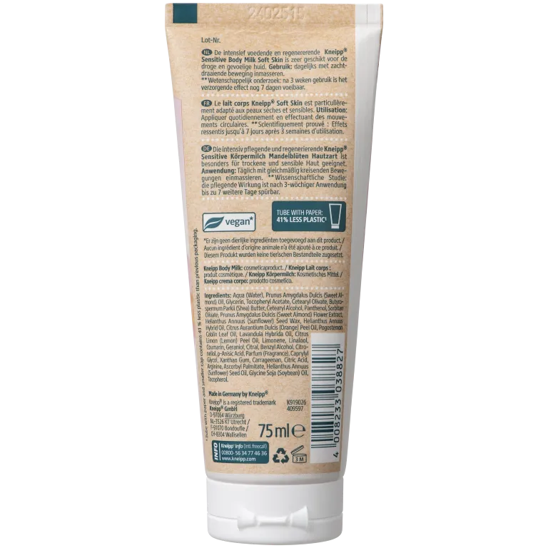 Kneipp Body milk Soft Skin (75 ml)