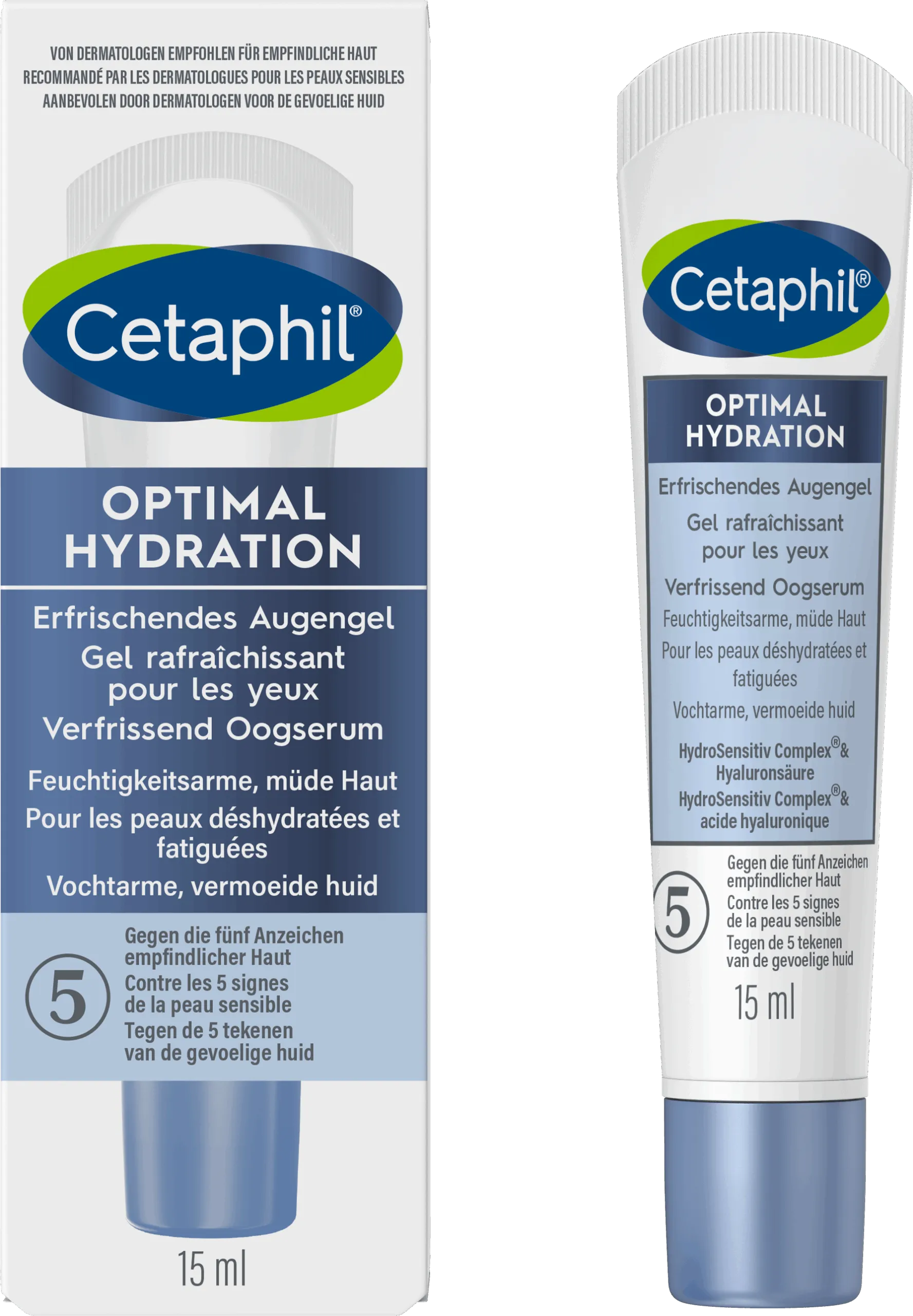 Cetaphil Optimal Hydration Verfrissend Oogserum (15 ml)