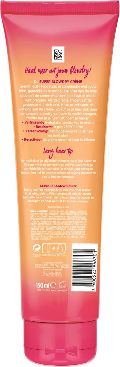 L'Oréal Paris Elvive Dream Lengths Blowdry Cream (150 ml)