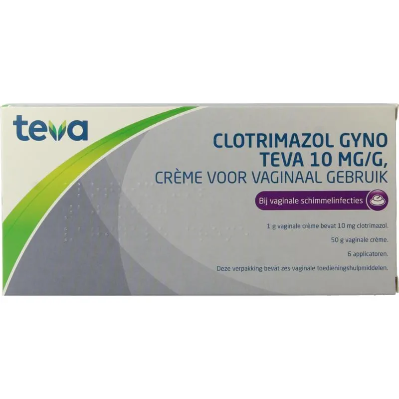 Teva Clotrimazol Gyno 10Mg Creme (50 gr)