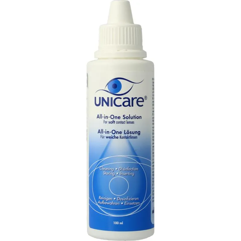 Unicare Alles-In-Een Vloeistof Zachte Lenzen (100 ml)