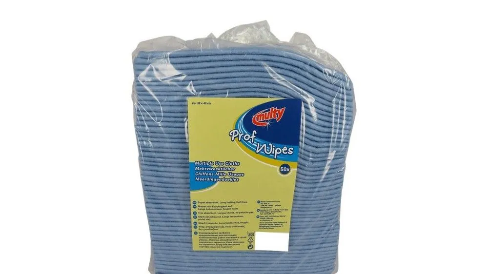 Multy Meerdingendoekjes 50-Pack Blue 38X40 (50 stuks)