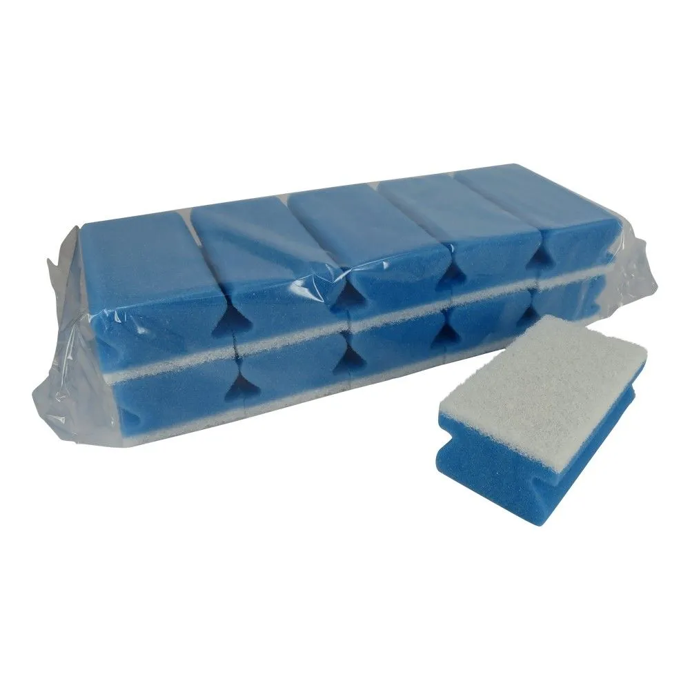 Multy Schuursponsjes Krasvrij Easy Grip 10-Pack Blue (10 stuks)