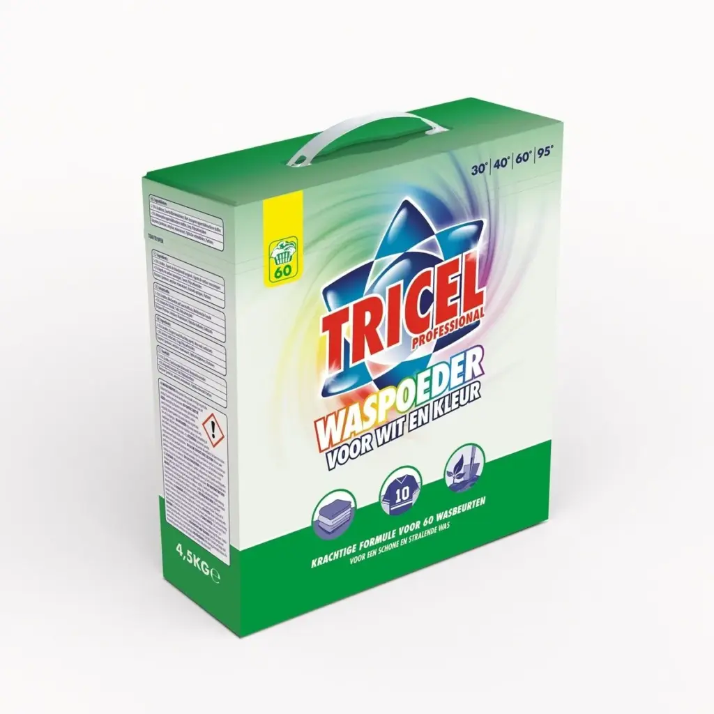Tricel Waspoeder Voor Wit & Kleur (4500 gr)