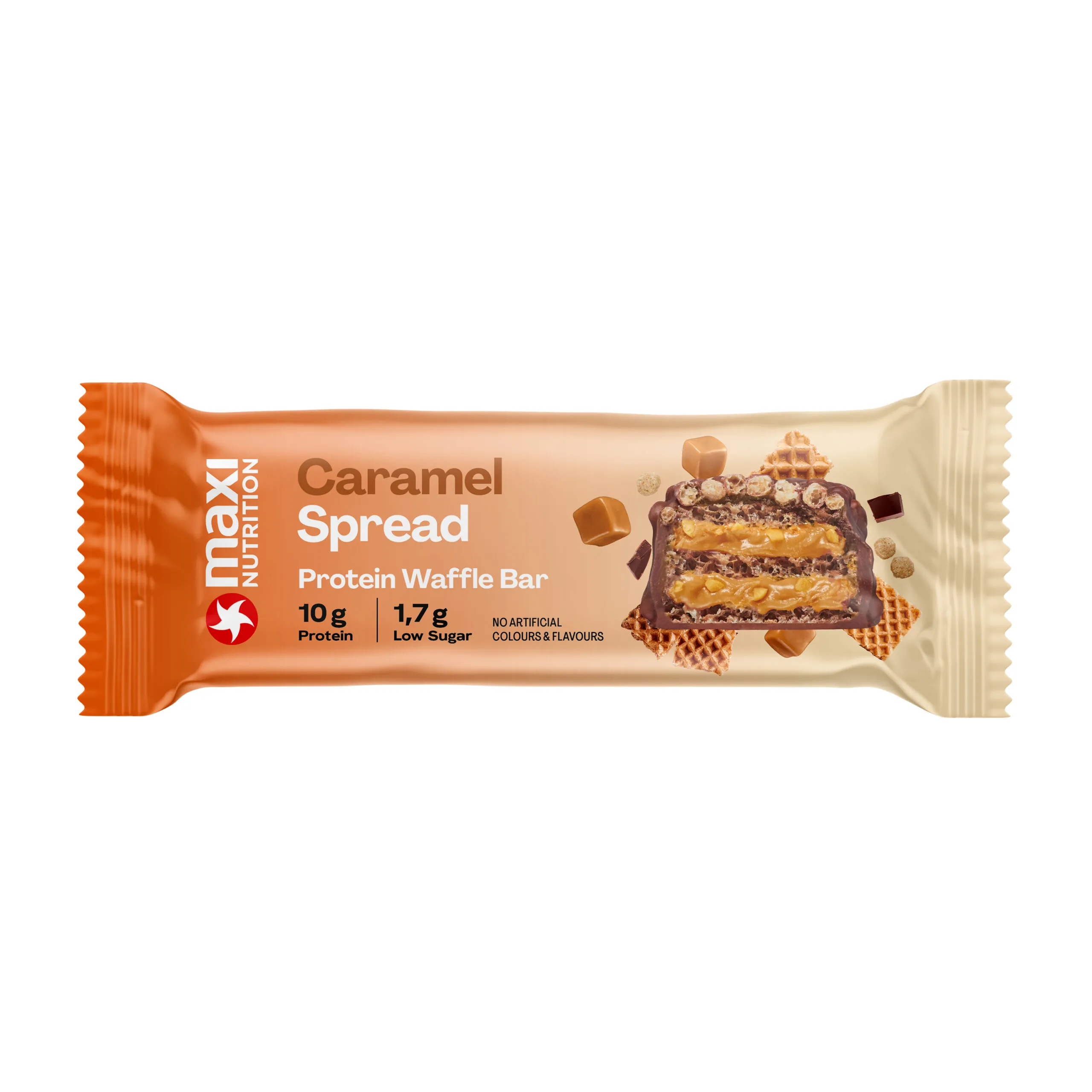 Maxi Nutrition Waffle Protein Bar Karamel (40 gr)