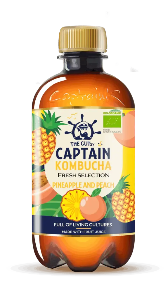 Captain Kombucha Pineapple Bio (400 ml)