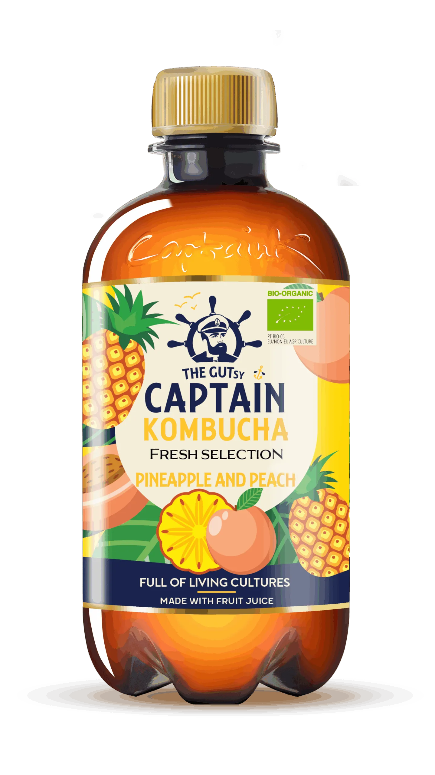 Captain Kombucha Pineapple Bio (400 ml)