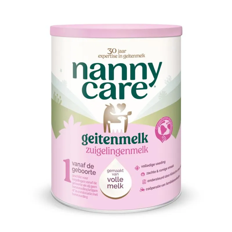 Nannycare Zuigelingenmelk (800 gr)