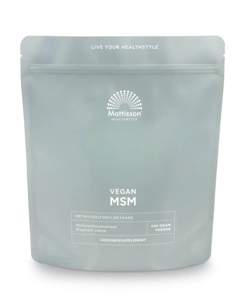 Mattisson Vegan Msm Poeder Pure (550 gr)