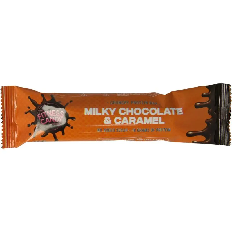 Fitness Candy Milky Chocolate & Caramel (55 gr)