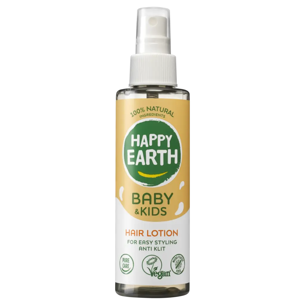 Happy Earth Hairlotion Voor Baby & Kids (150 ml)