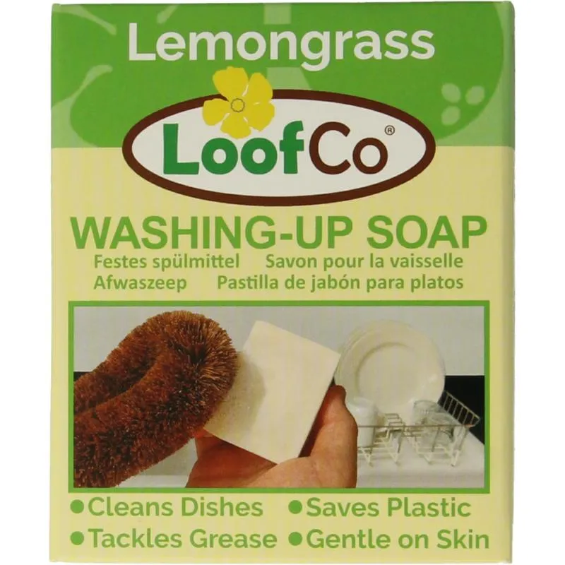 Loofco Afwaszeep Palmolievrij Limoengras Bio (1 stuk)