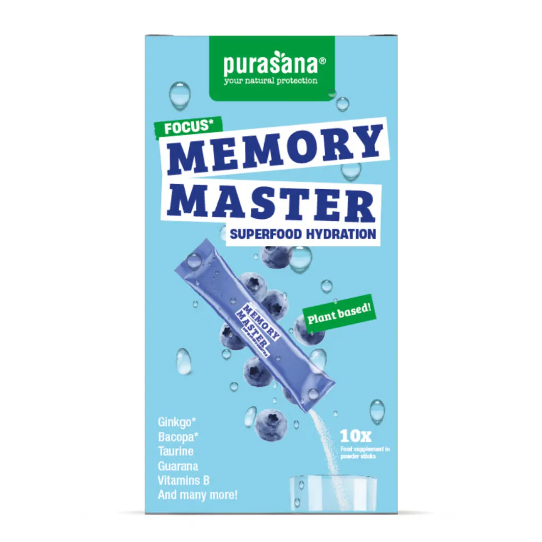 Purasana Hydration Superfoods Memory Master (45 gr)