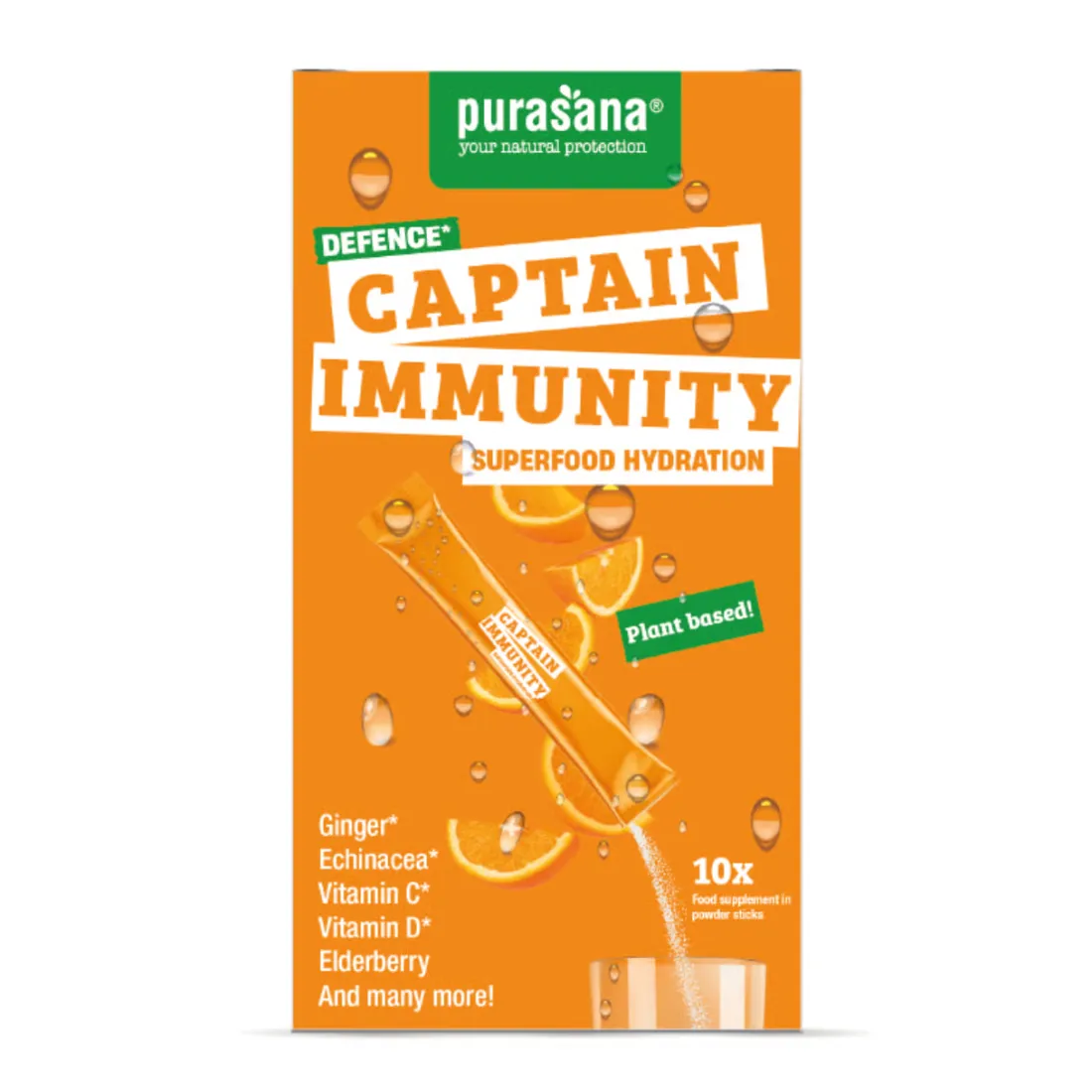 Purasana Hydration Superfoods Captain Immunity (45 gr)