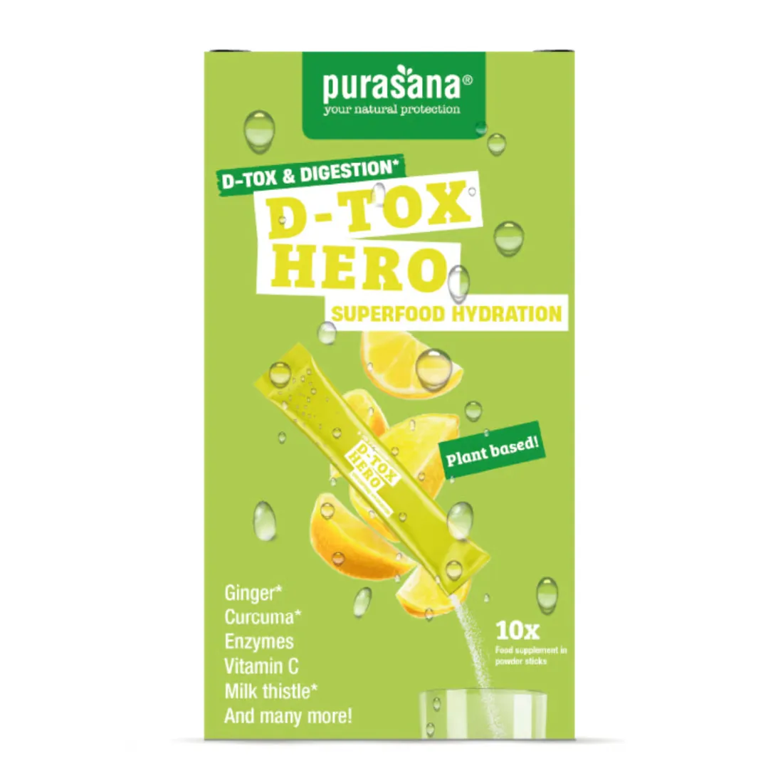 Purasana Hydration Superfoods D-Tox Hero (45 gr)