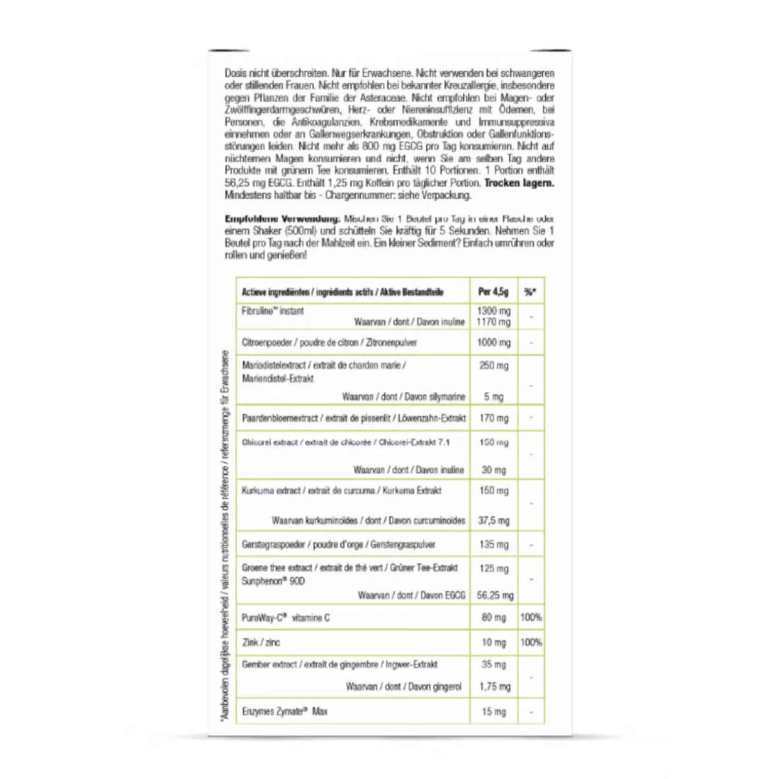 Purasana Hydration Superfoods D-Tox Hero (45 gr)