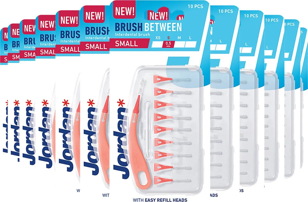 12x Jordan Interdentaal Brush S 0,5mm (1 stuk)