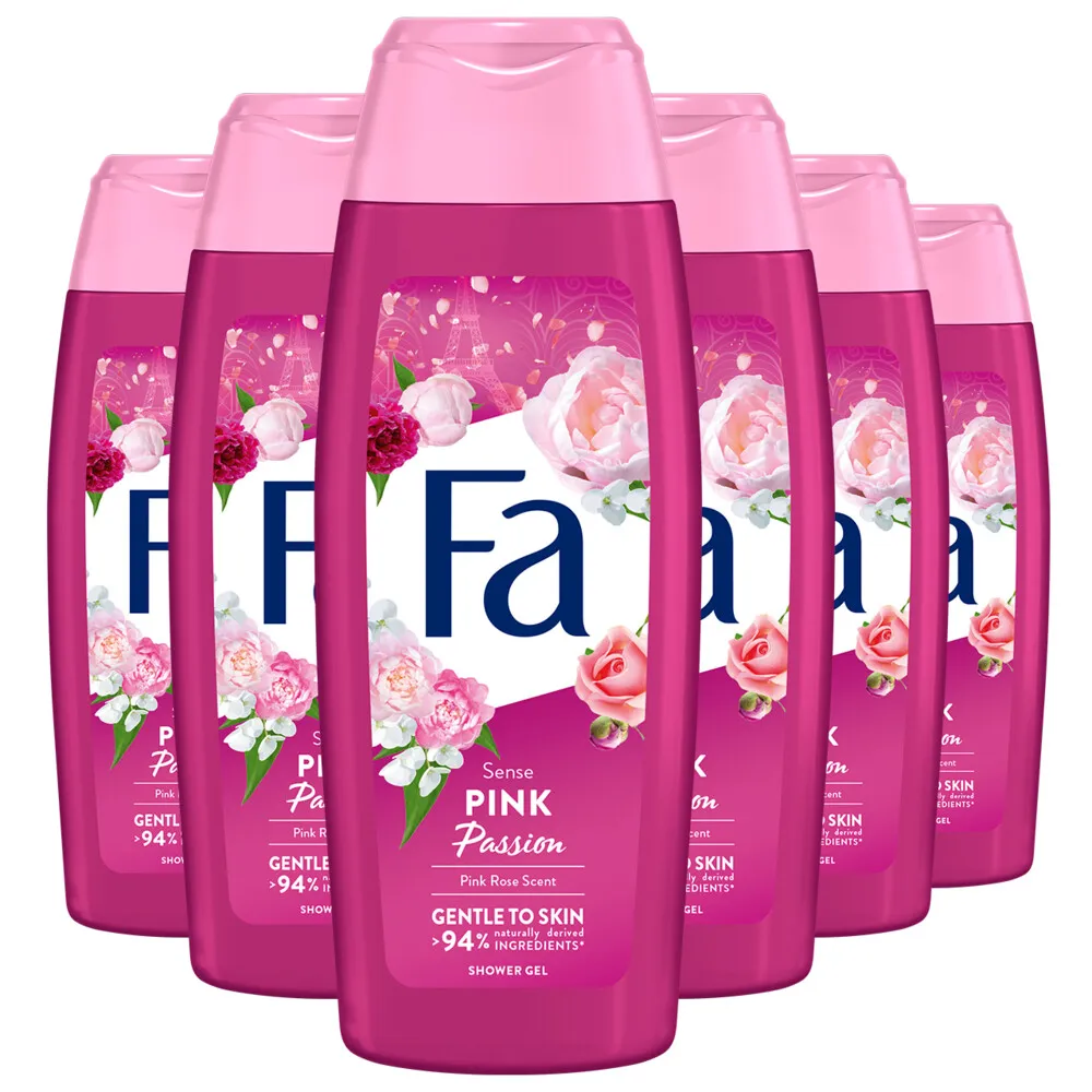 6x Fa Douche Pink Passion (250 ml)
