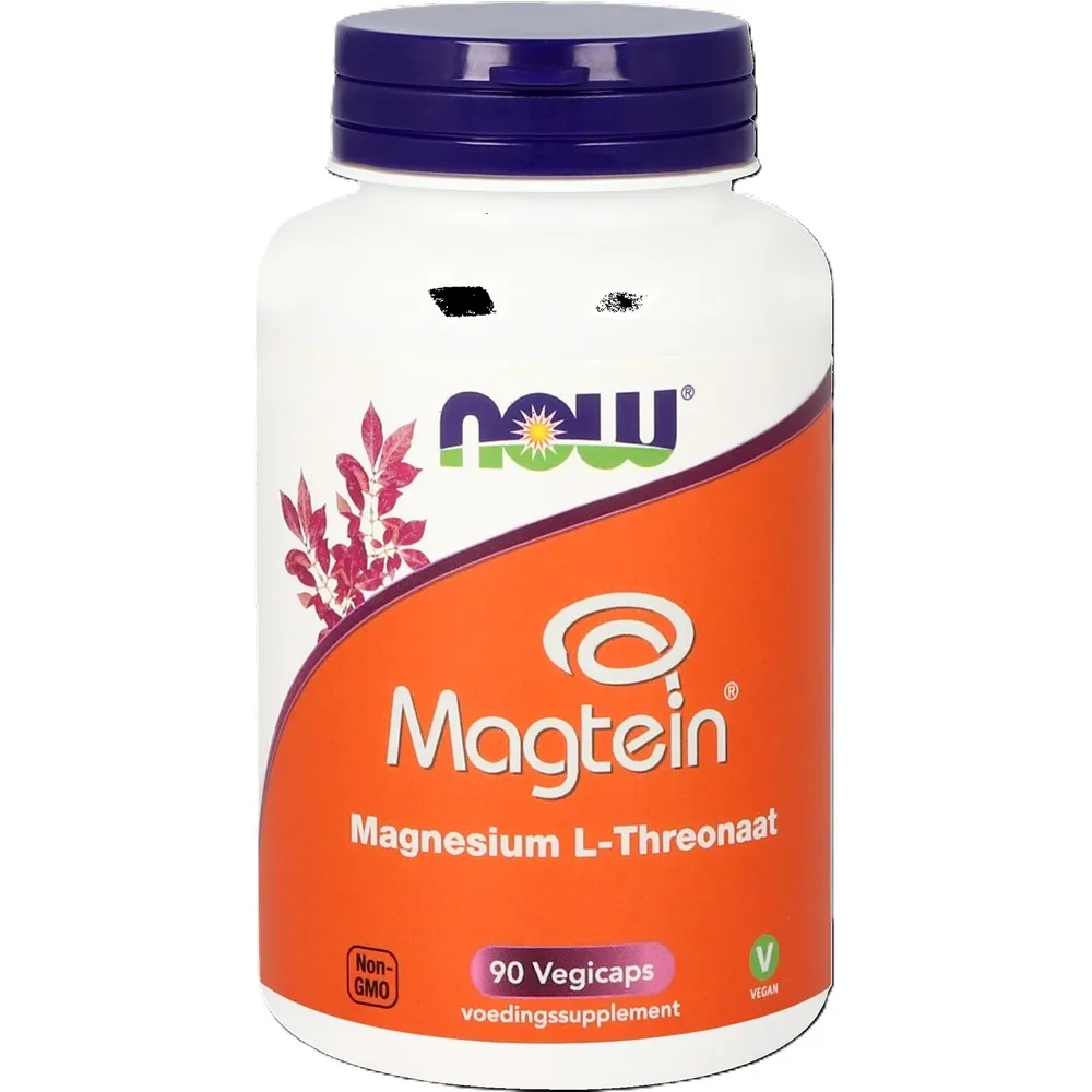 NOW Magtein Magnesium L-Threonaat (90 vega capsules)