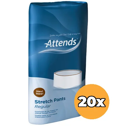 20x Attends Stretchpants Regular Maat L (15 stuks)