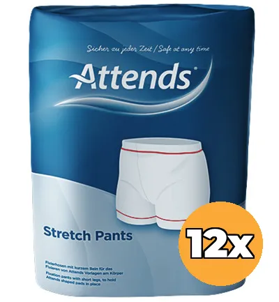 12x Attends Stretchpants Maat S (15 stuks)