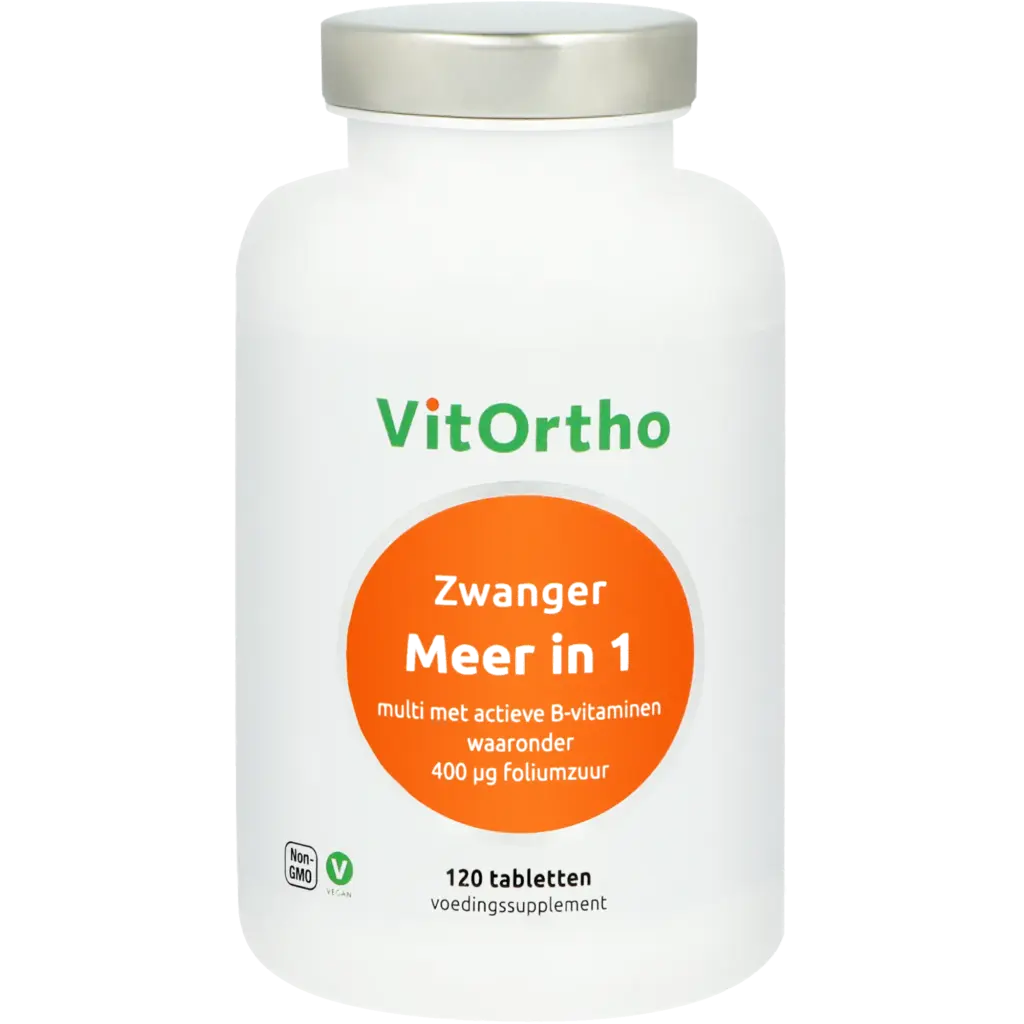 VitOrtho Meer in 1 Zwanger (120 tabletten)
