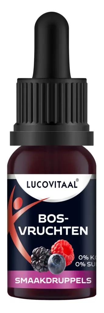 Lucovitaal Smaak Druppels -Bosvruchten (Vegan) (20 ml)