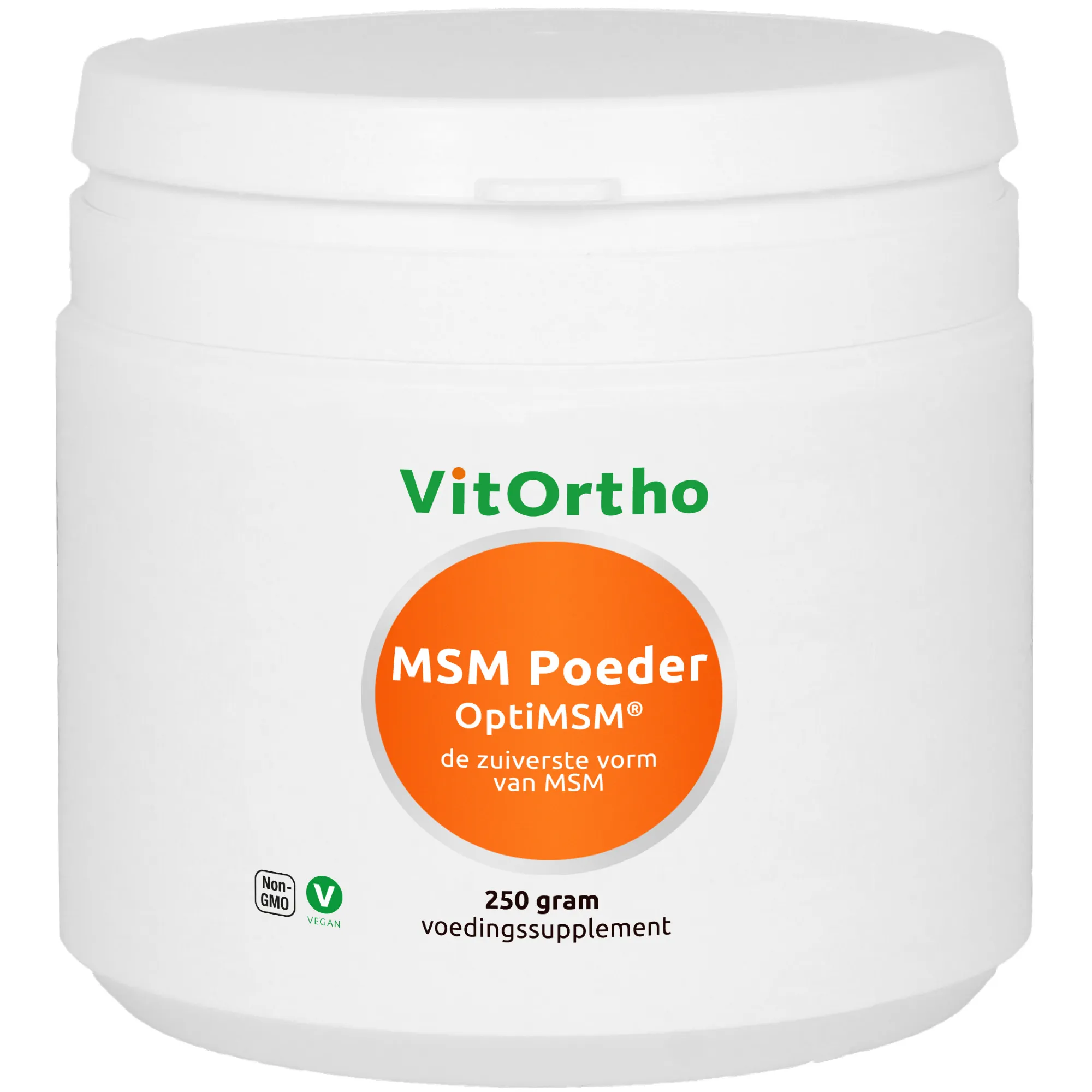 VitOrtho MSM Poeder OptiMSM (250 gr)