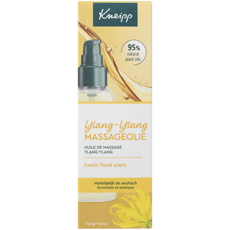 Kneipp Massageolie Ylang-Ylang met Pompje (100 ml)