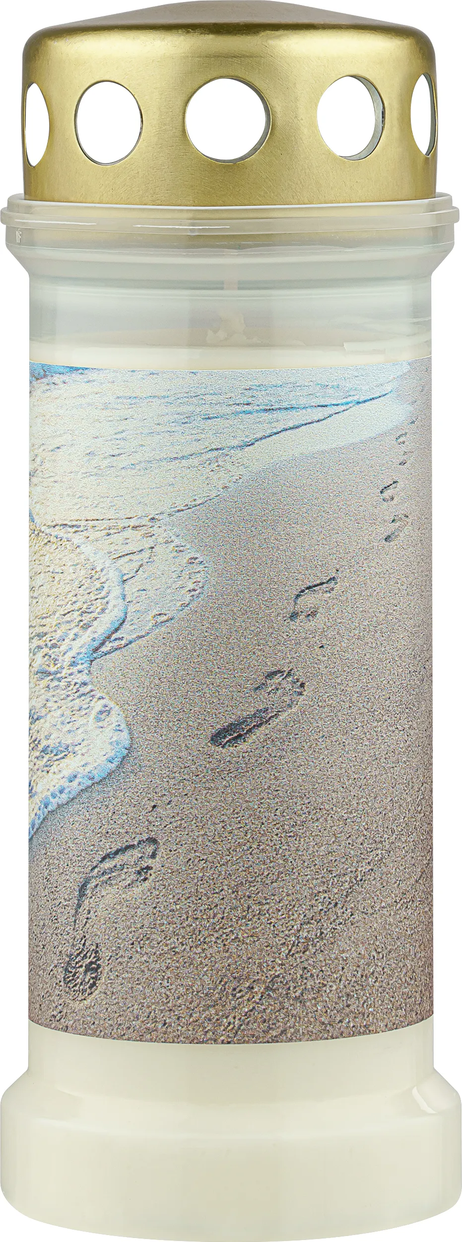 Bolsius Graflicht Nr 6 Met Deksel Strand (1 stuk)