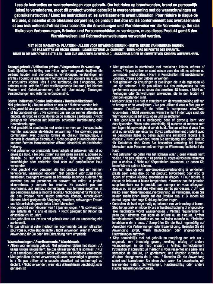 Lucovitaal Spier & Gewricht Warmtepleister (8 stuks) - image 2