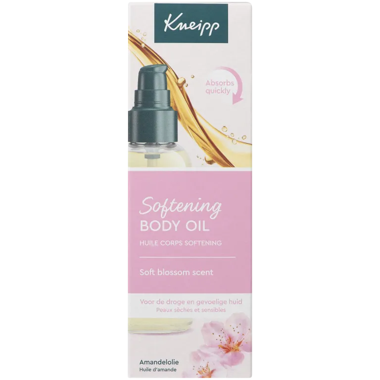 Kneipp Body Oil Soft Skin met Pompje (100 ml)