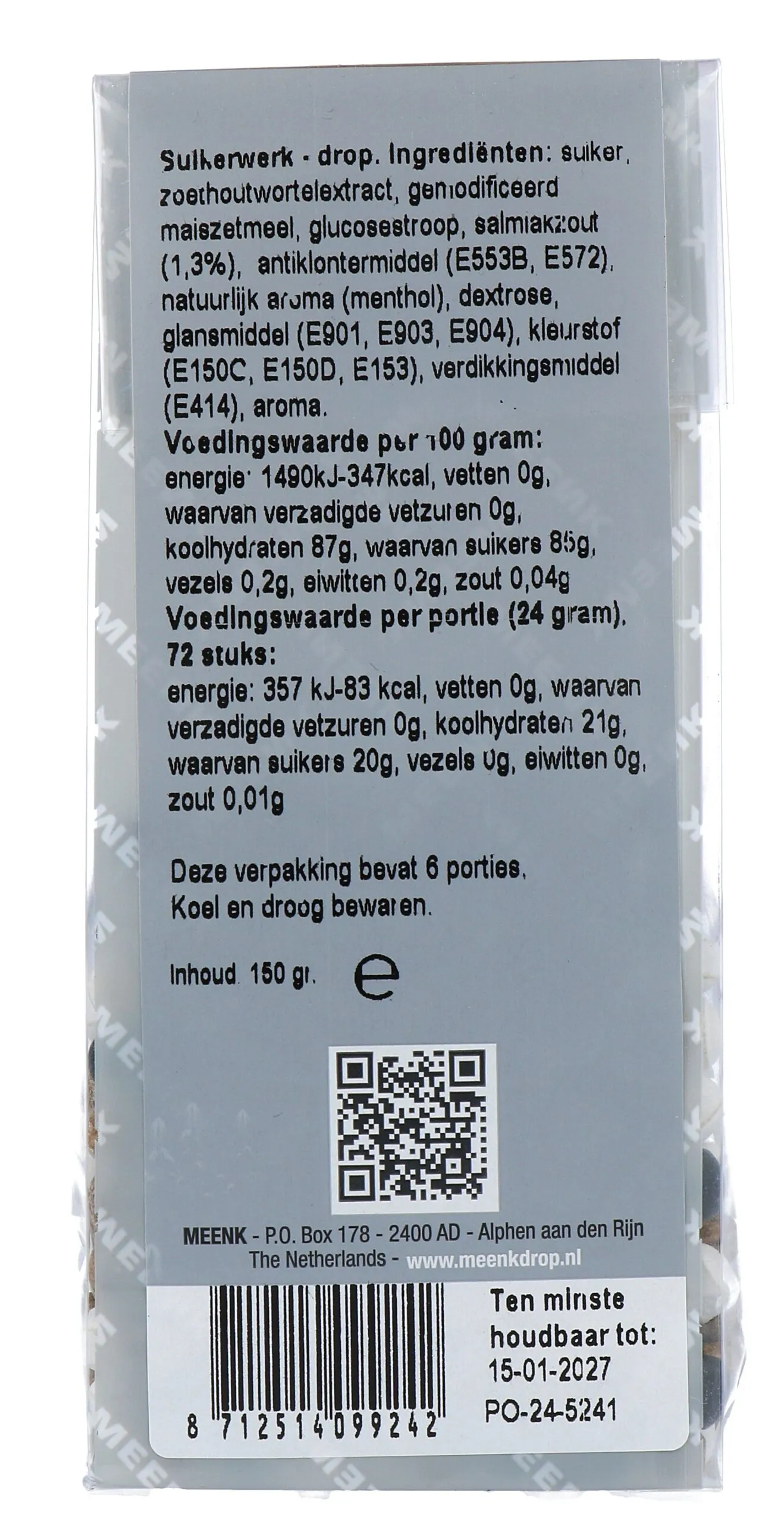 Meenk De Parels Van Meenk (180 gr)