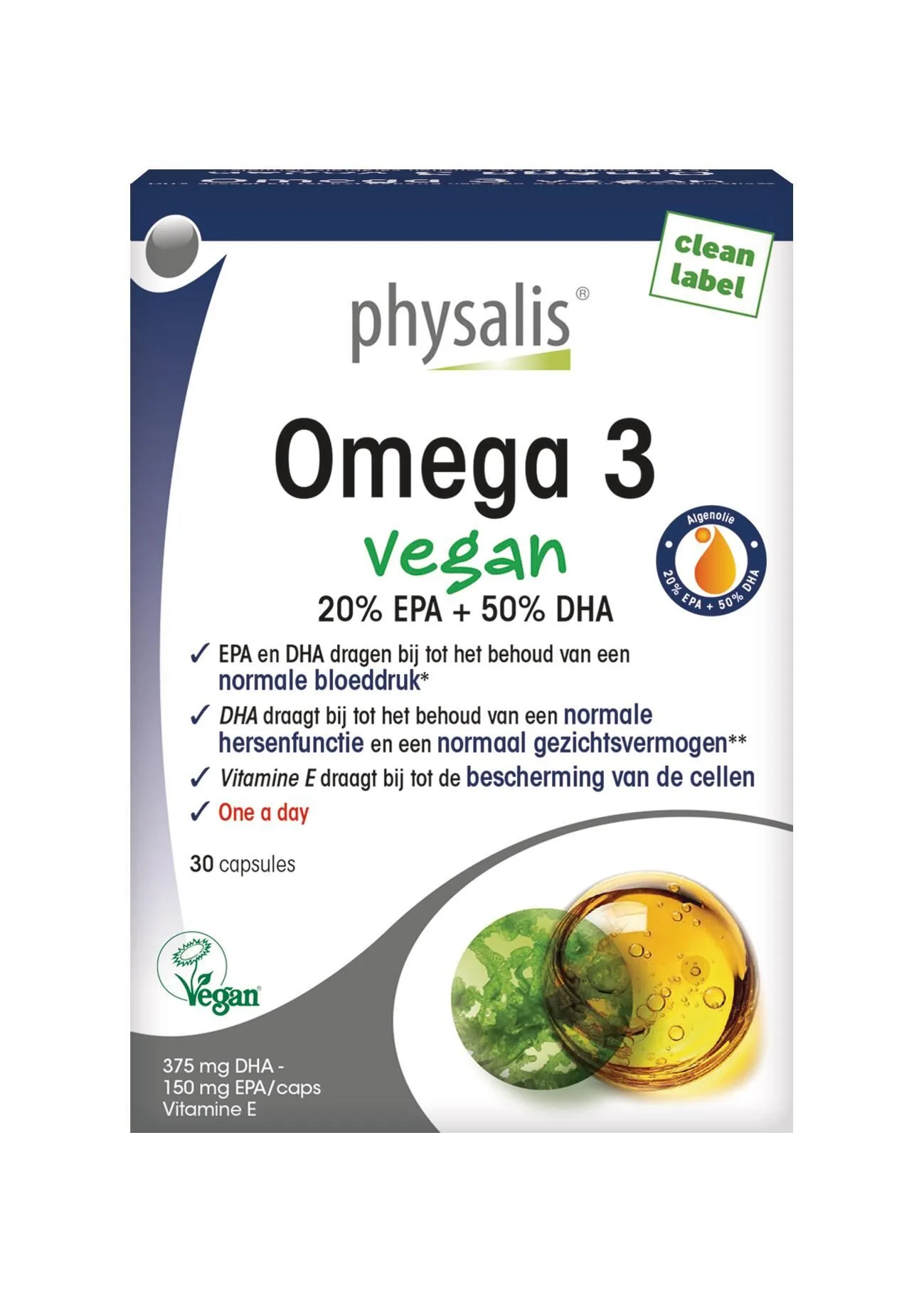 Physalis Omega 3 Vegan (30 capsules)