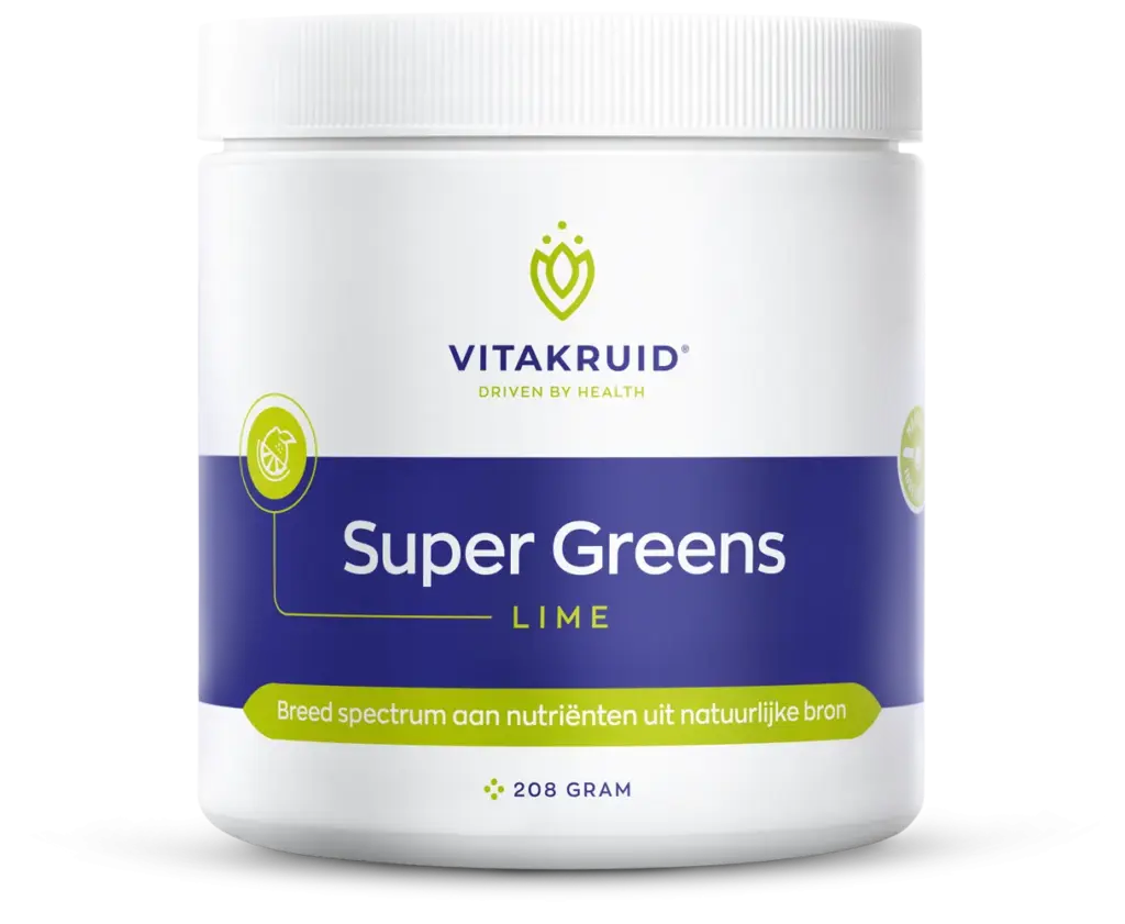 Vitakruid Super Greens Lime (208 gr)