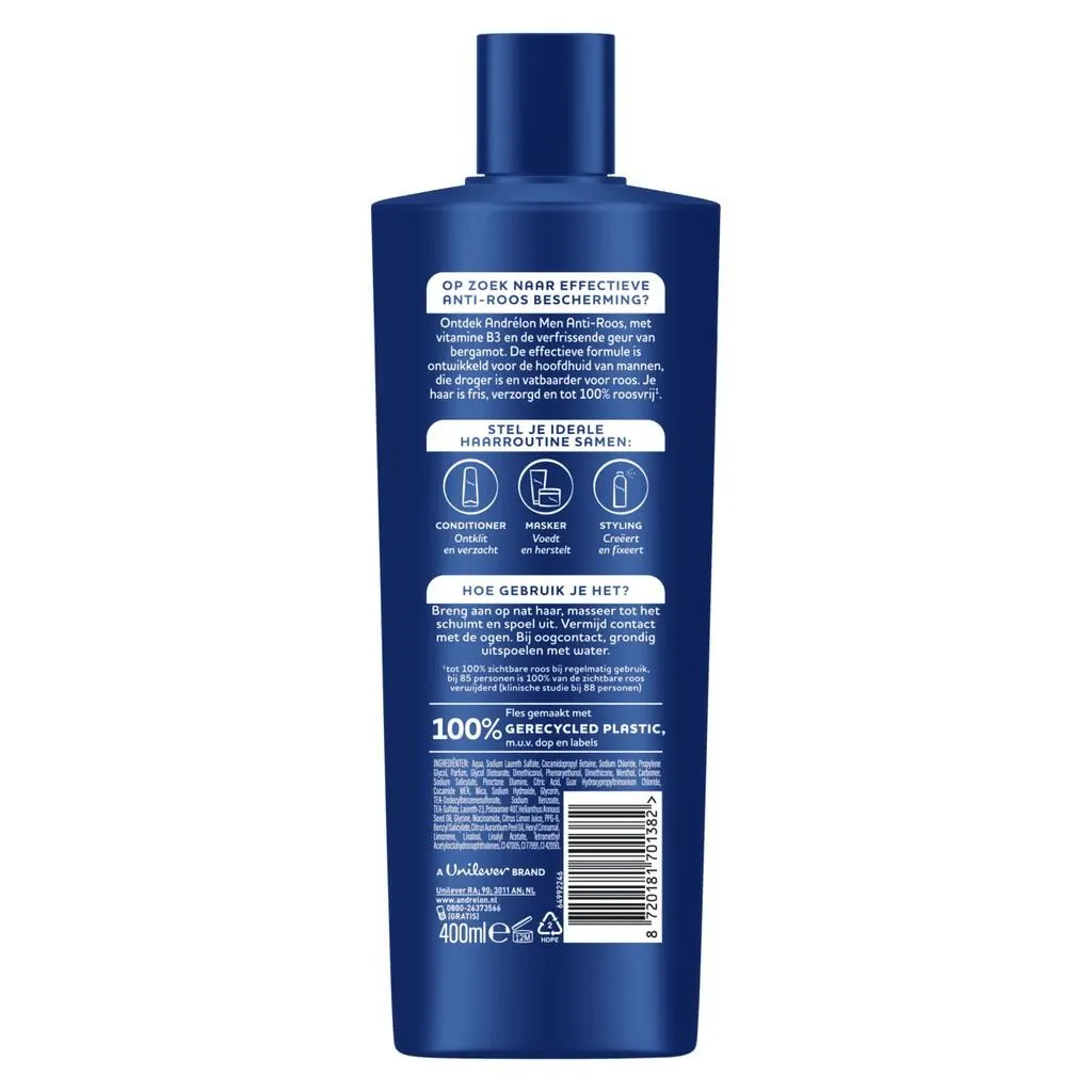 Andrelon Men Shampoo Anti Roos (400 ml)