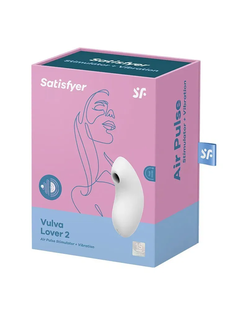 Satisfyer Vulva Lover 2 Wit (1 stuk)