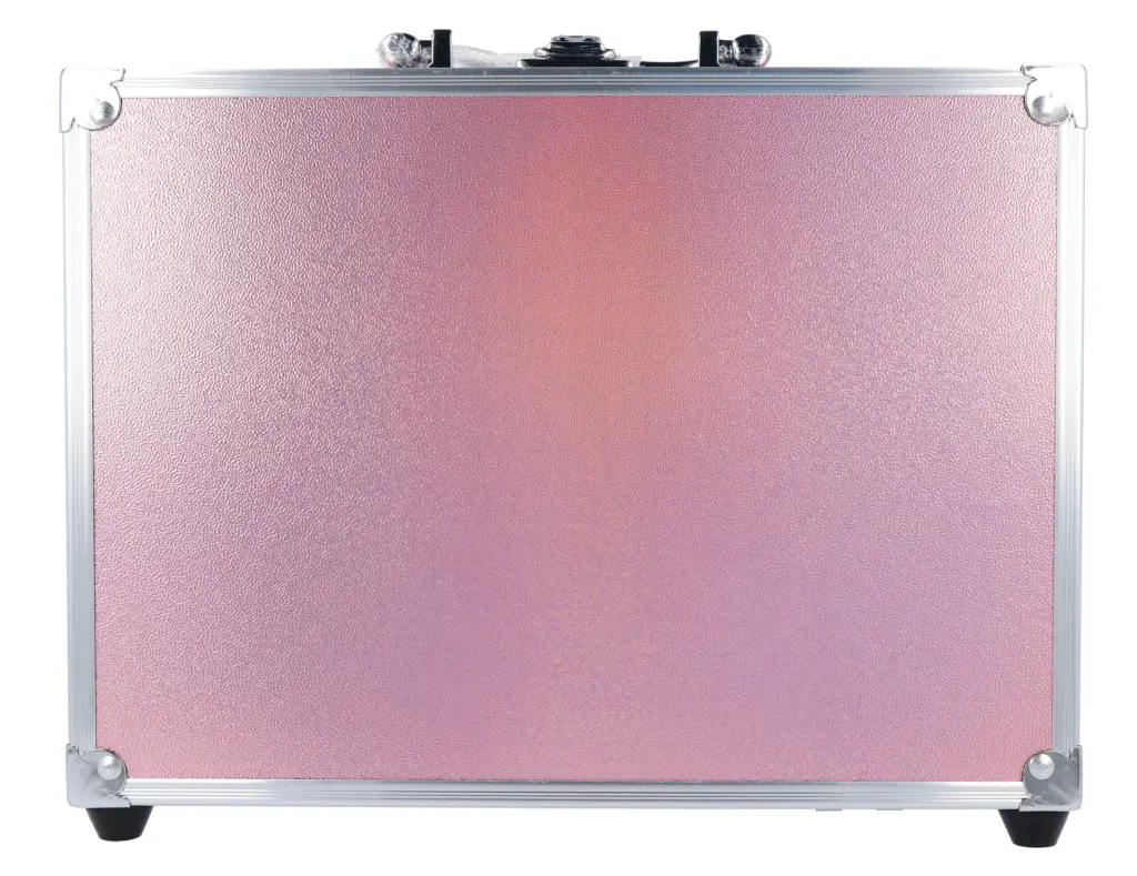 Casuelle Make Up Koffer Glanzend Roze (1 set)