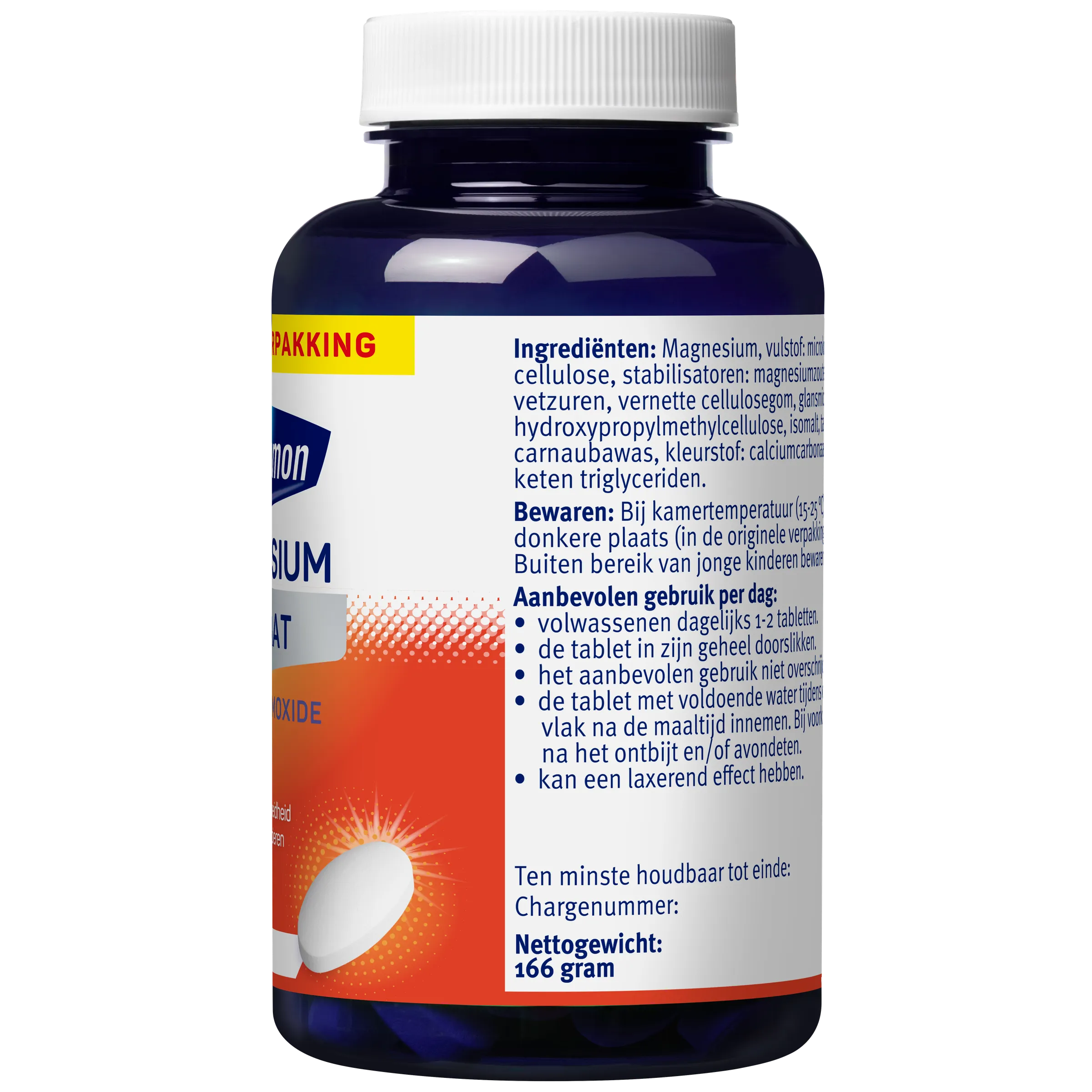 Davitamon Magnesiumcitraat & Magnesiumoxide (120 tabletten)