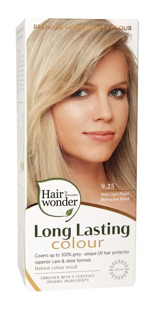 Hairwonder Long Lasting Colour Very Light Pearl Mahogany Blond 9.25 (100 ml)