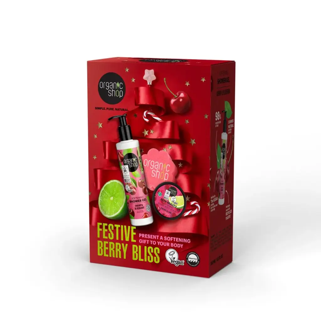 Organic Shop Festive Berry Bliss Giftset (1 Set)
