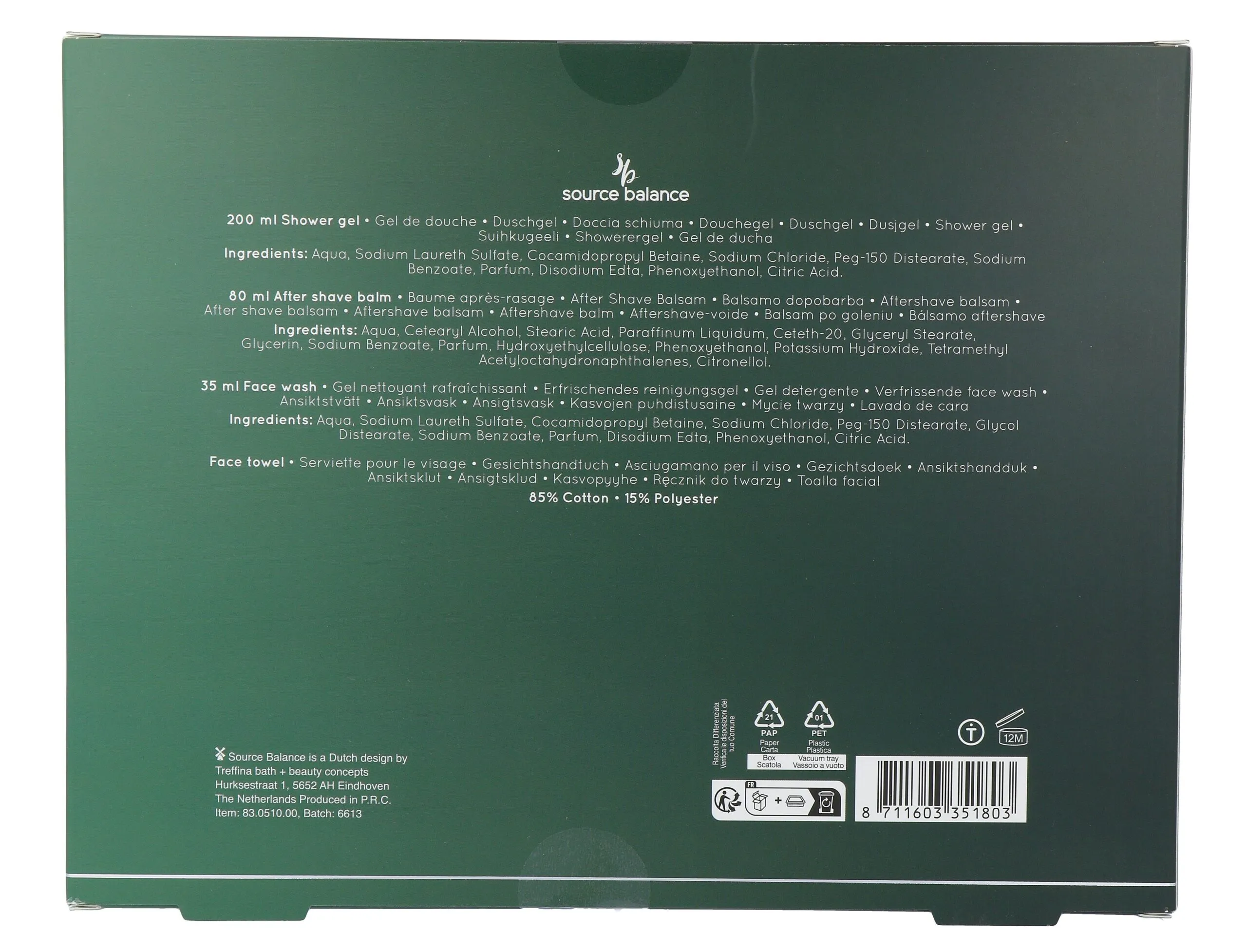 Refresh Geschenkset Heren (1 set)