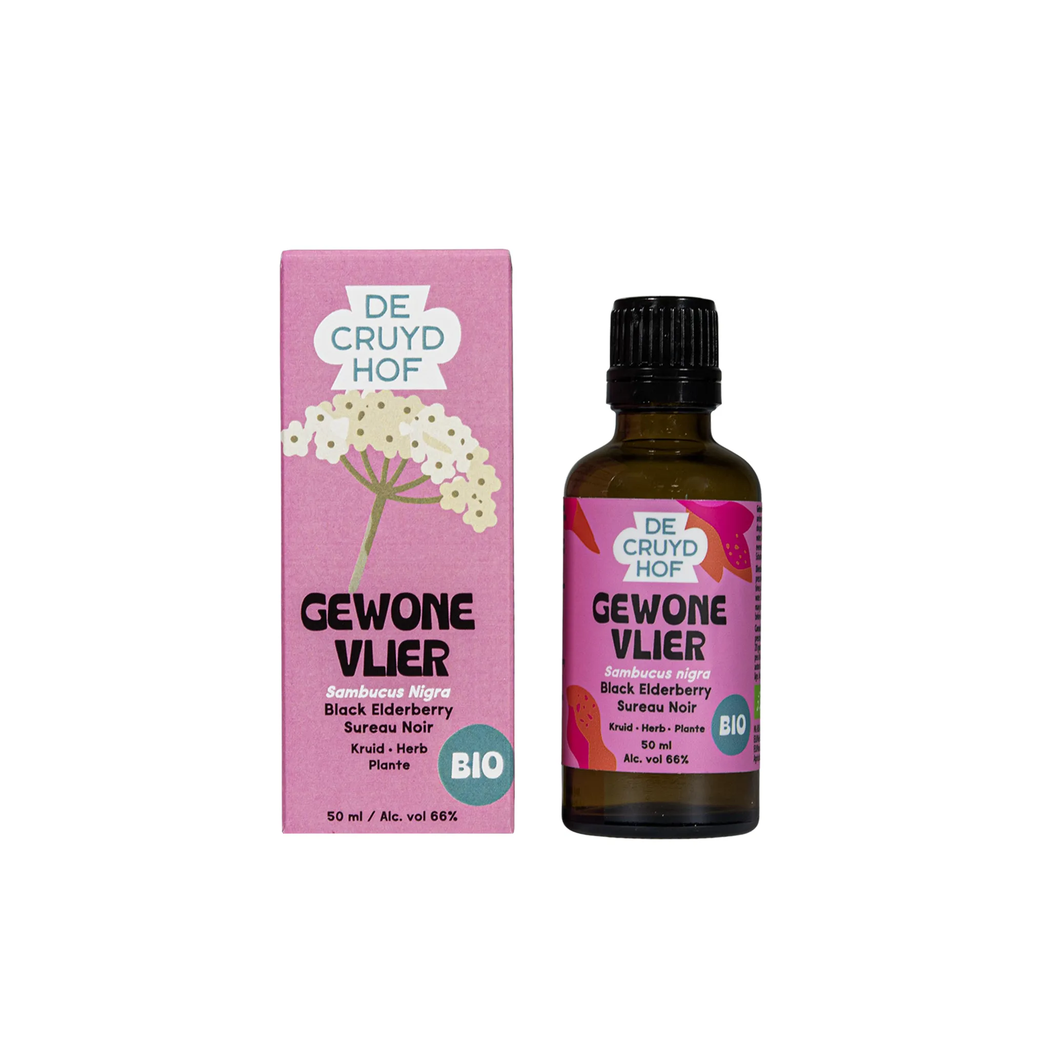 Cruydhof Sambucus Nigra Hrb/Gewone Vlier Bio (50 ml)