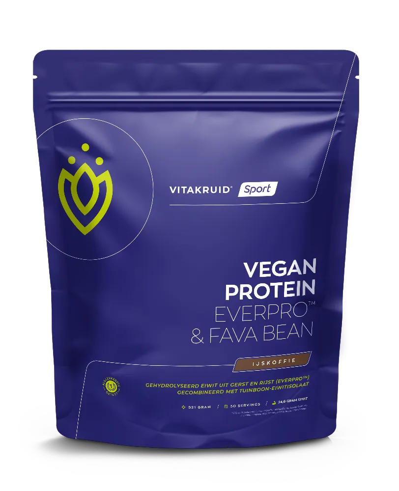 Vitakruid Vegan Protein - IJskoffie (921 gr)