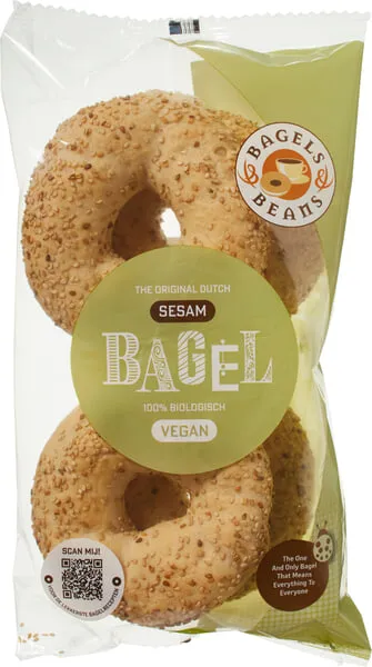Bagels & Beans Bagel Sesam (4 stuks)