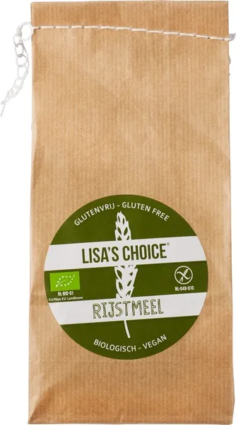 Lisa's Choice Rijstmeel Glutenvrij (450 gr)