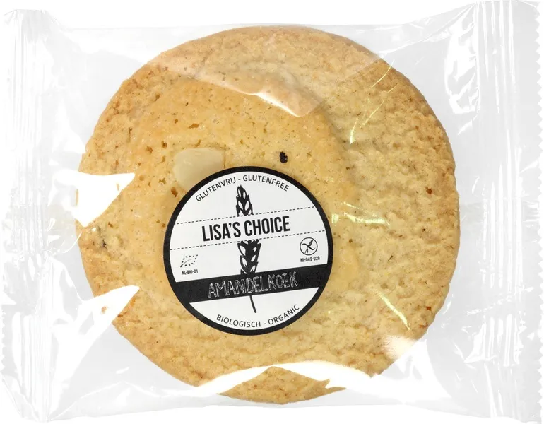 Lisa's Choice Amandelkoek Glutenvrij (45 gr)