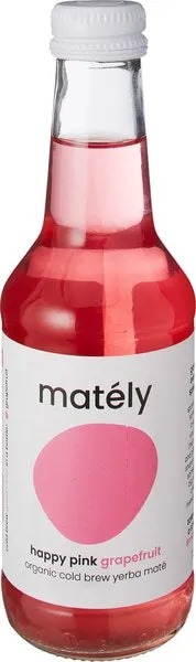 Matély Frisdrank Maté Happy Pink - Grapefruit (250 ml)